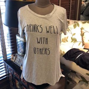 Graphic Tee - Drinks Well With Others